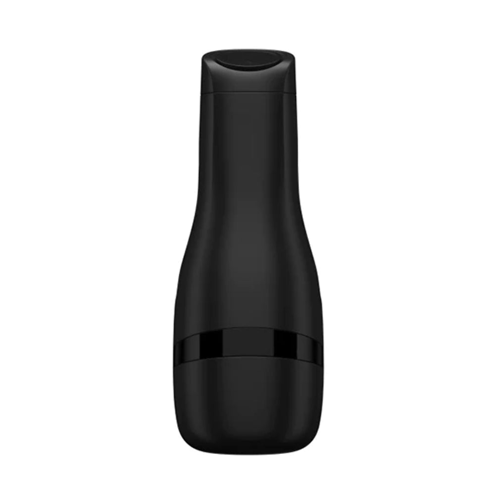 Back view of the Satisfyer Men Classic male masturbator, on a clean white background | Flirty Bay adult store Perth